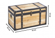d�ev�n� truhla s kovov�mi a ko�enkov�mi dopl�ky 2 - pohled 2 - www.colormarket.cz
