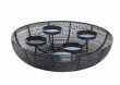 dekorativn� kovov� stojan, m�sa na sv��ky 4 - pohled 1 - www.colormarket.cz
