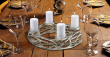 dekorativn� kovov� stojan, v�nec na sv��ky 6 - pohled 2 - www.colormarket.cz