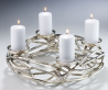 dekorativn� kovov� stojan, v�nec na sv��ky 6 - pohled 3 - www.colormarket.cz