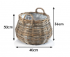 ko� na rostliny z kubu ratanu 10 - pohled 3 - www.colormarket.cz
