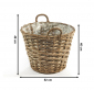 ko� na rostliny z kubu ratanu 11 - pohled 2 - www.colormarket.cz