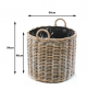ratanov� ko� na rostliny z kubu ratanu 14 - pohled 3 - www.colormarket.cz