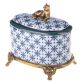 porcel�nov� d�za s bronzov�mi aplikacemi 2 - pohled 1 - www.colormarket.cz
