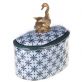 porcel�nov� d�za s bronzovou aplikac� 3 - pohled 2 - www.colormarket.cz