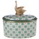 porcel�nov� d�za s bronzovou aplikac� 4 - pohled 1 - www.colormarket.cz