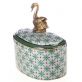 porcel�nov� d�za s bronzovou aplikac� 4 - pohled 2 - www.colormarket.cz