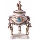 porcel�nov� d�za s bronzov�mi aplikacemi 10 - pohled 2 - www.colormarket.cz