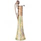 porcel�nov� karafa s bronzov�mi dopl�ky 4 - pohled 2 - www.colormarket.cz