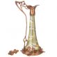 porcel�nov� karafa s bronzov�mi dopl�ky 5 - pohled 3 - www.colormarket.cz