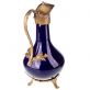 porcel�nov� karafa s bronzov�mi dopl�ky 7 - pohled 2 - www.colormarket.cz