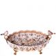 porcel�nov� miska s bronzov�mi dopl�ky 3 - pohled 2 - www.colormarket.cz
