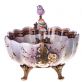 porcel�nov� miska s bronzov�mi dopl�ky 4 - pohled 3 - www.colormarket.cz