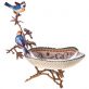 porcel�nov� m�sa s bronzov�mi dopl�ky 20 - pohled 2 - www.colormarket.cz