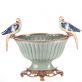 porcel�nov� m�sa s bronzov�mi dopl�ky 43 - pohled 1 - www.colormarket.cz