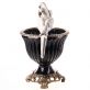 porcel�nov� m�sa s bronzov�mi dopl�ky 47 - pohled 2 - www.colormarket.cz