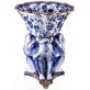 porcel�nov� m�sa s bronzov�mi dopl�ky 60 - pohled 2 - www.colormarket.cz