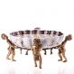 porcel�nov� m�sa s bronzov�mi dopl�ky 81 - pohled 1 - www.colormarket.cz