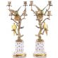 sada porcel�nov�ch sv�cn� s bronzov�mi dopl�ky 14 - pohled 1 - www.colormarket.cz