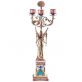 porcel�nov� sv�cen s bronzov�mi dopl�ky 4 - pohled 2 - www.colormarket.cz