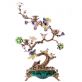 porcel�nov� sv�cen s bronzov�mi dopl�ky 6 - pohled 1 - www.colormarket.cz