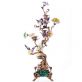 porcel�nov� sv�cen s bronzov�mi dopl�ky 6 - pohled 2 - www.colormarket.cz
