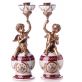 sada porcel�nov�ch sv�cn� s bronzov�mi dopl�ky 18 - pohled 1 - www.colormarket.cz
