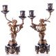 sada porcel�nov�ch sv�cn� s bronzov�mi dopl�ky 19 - pohled 1 - www.colormarket.cz