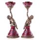 sada porcel�nov�ch sv�cn� s bronzov�mi dopl�ky 23 - pohled 1 - www.colormarket.cz