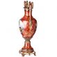 porcel�nov� v�za s bronzov�mi aplikacemi 4 - pohled 2 - www.colormarket.cz