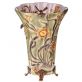 porcel�nov� v�za s bronzov�mi aplikacemi 10 - pohled 3 - www.colormarket.cz