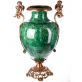 porcel�nov� v�za s bronzov�mi aplikacemi 18 - pohled 1 - www.colormarket.cz